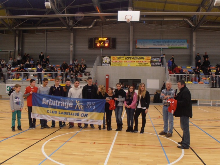 Le Label Or Arbitrage Pour Lisieux FFHandball