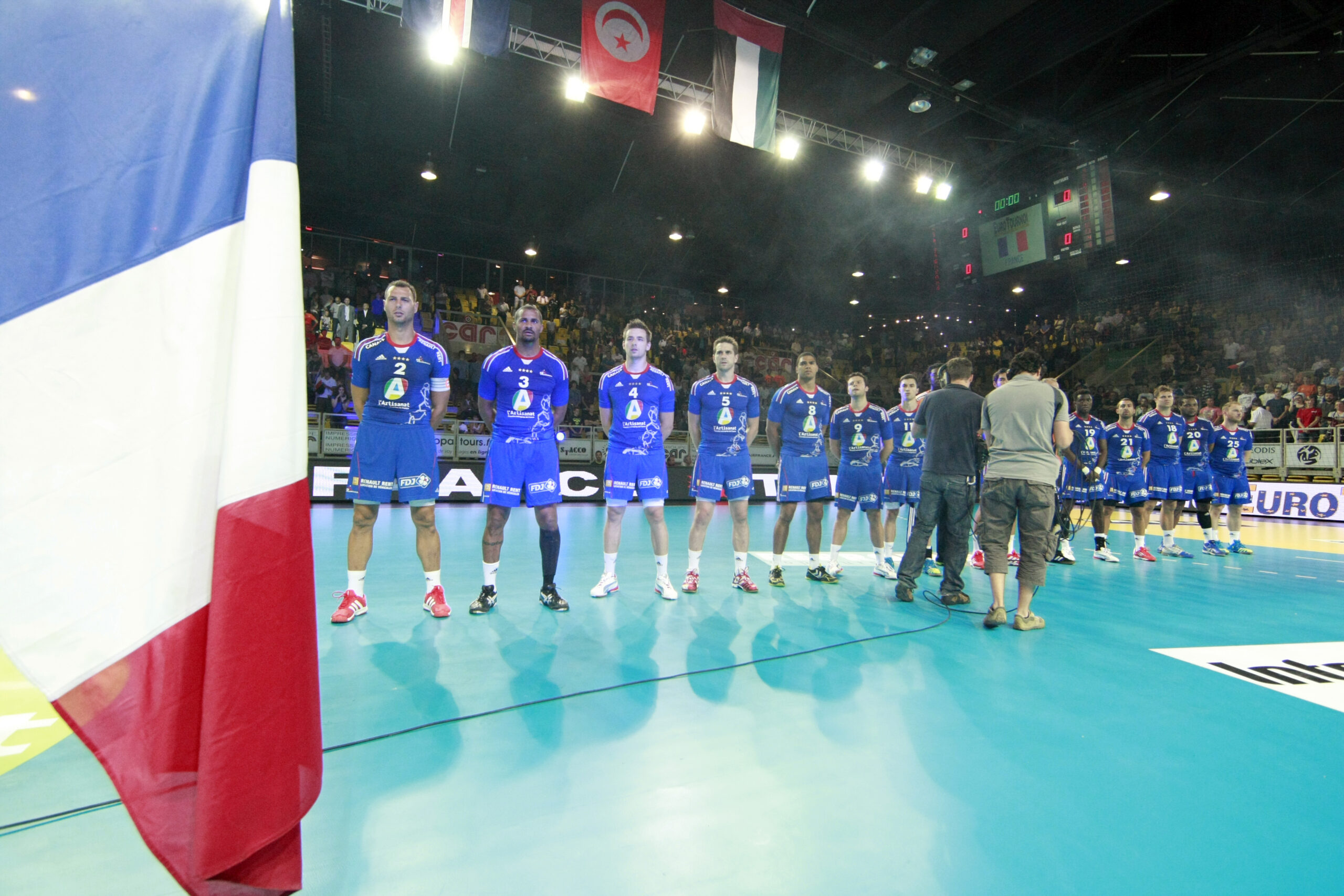 EDF H 17 joueurs à Dunkerque FFHandball