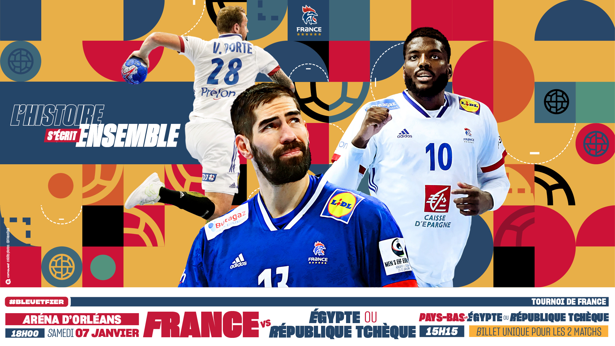 EDFM Le Tournoi de France pour préparer le Mondial IHF 2023 FFHandball